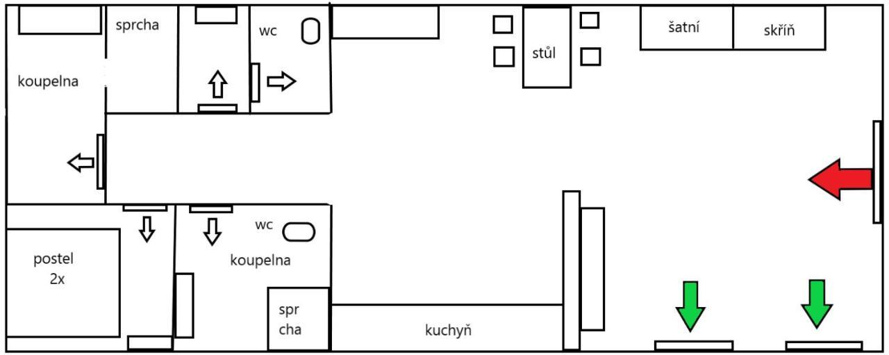 Apartman U Smidu Appartement Jaroslavice  Buitenkant foto